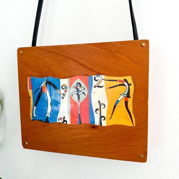 Sancho Panza Wood Cigar Box With Leather Strap Brown - Picture 7 of 11